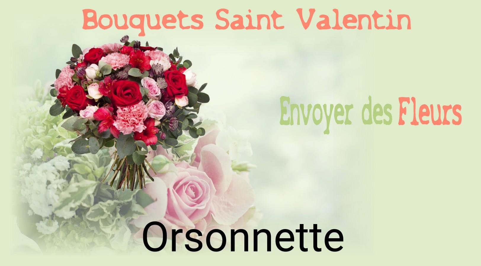 Roses de Saint-Valentin livrées à Orsonnette